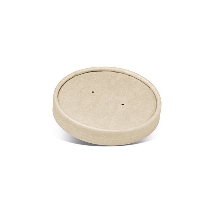 PLA Coated Bamboo Paper Lid 92mm fit BBAP4/8/12 1000pc/ctn