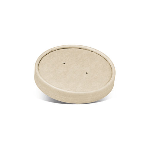 PLA Coated Bamboo Paper Lid 98mm fit BBAP16 500pc/ctn