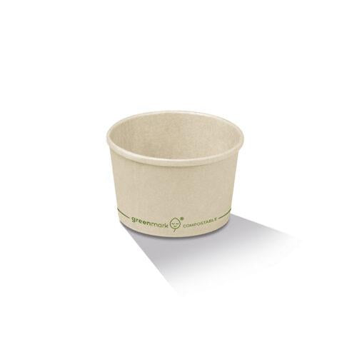 8oz PLA Coated Bamboo Bowl 1000pc/ctn