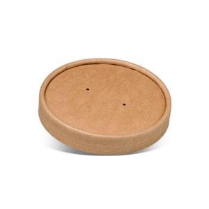 PLA Coated Paper Lid 116mm fit BBP26/32 500pc/ctn