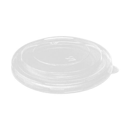 PLA Lid 184mm Clear for 42oz Salad Bowl 300pc/ctn