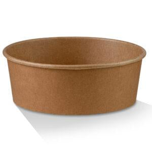 25oz PE Coated Kraft Salad Bowl 300pc/ctn