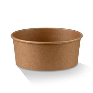 32oz PE Coated Kraft Salad Bowl 300pc/ctn