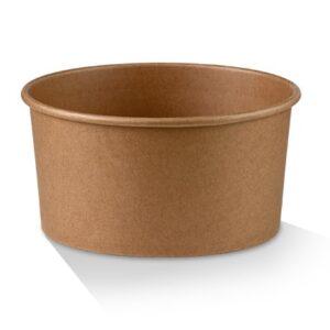 42oz PE Coated Kraft Salad Bowl 300pc/ctn