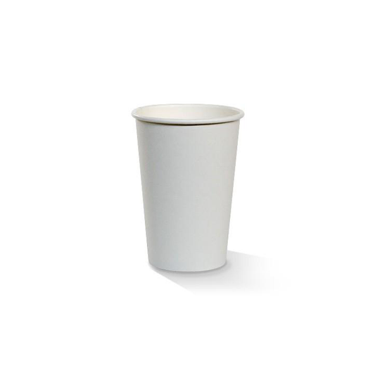 White Single Wall 10oz Paper Coffee Cup (80mm)
