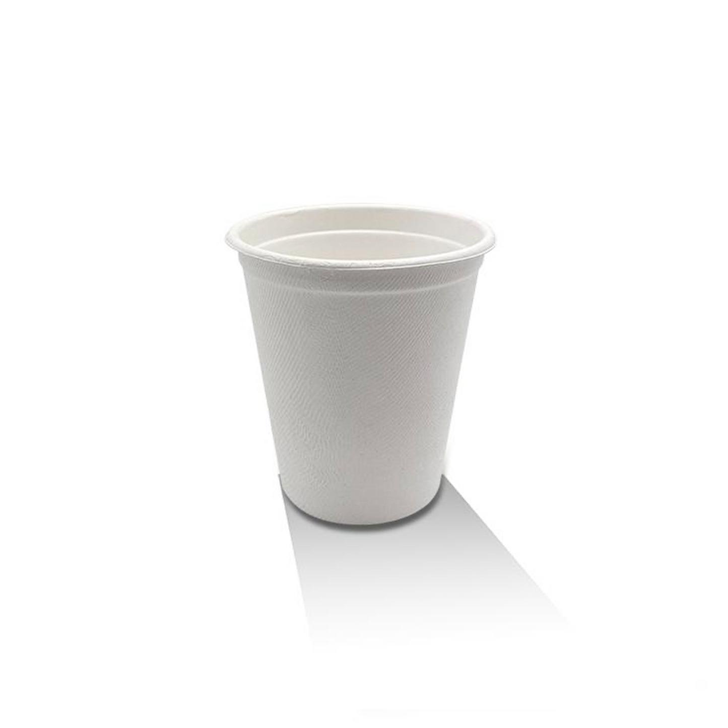 12oz Sugarcane Cup/White 90mm 400pc/ctn