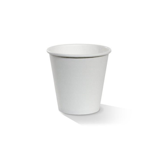 White Single Wall 8oz Paper Coffee Cup