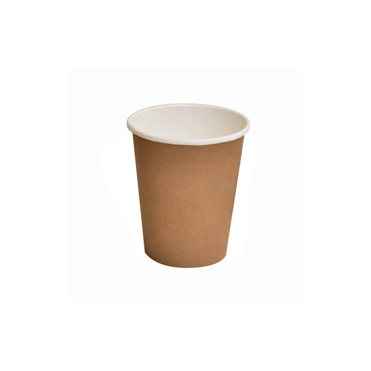 8oz PLA Coated SW Cup/Brown 80mm 1000pc/ctn