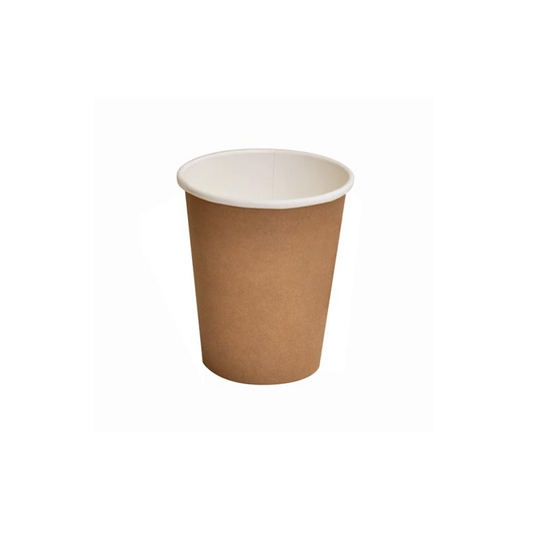 8oz PLA Coated SW Cup/Brown 90mm 1000pc/ctn