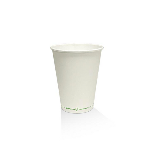 8oz PLA Coated SW Cup/White 80mm 1000pc/ctn