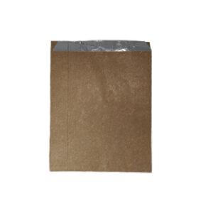 Small Foil Chicken Bag Plain Brown 250pc/pk