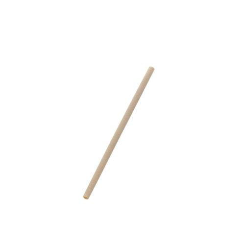 Cocktail Bamboo Fiber Straw 6 x 130mm Slant Cut 7000pc/ctn