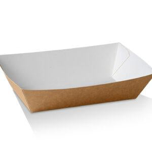 Large Cardboard Tray Brown 400/ctn