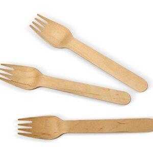 Coated Wooden Fork 2000pc/ctn
