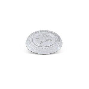 1oz PET Lid 45mm Flat No Hole 5000pc/ctn