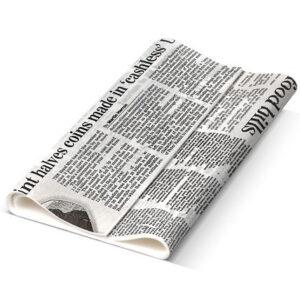 Greaseproof Paper 190 x 300mm Newsprint 200/ream