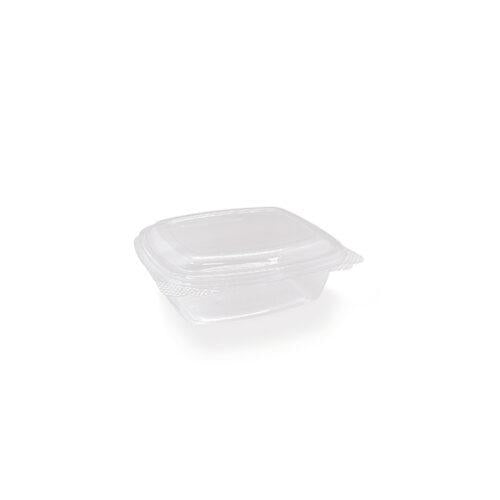 12oz PET Hinged Rectangle container 300pc/ctn