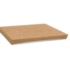 Medium Kraft Catering Tray Lid No Window 100pc/ctn