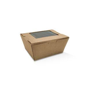 Small Lunch Box with PLA Window 200pc/ctn