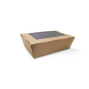 Large Lunch Box with PLA Window 200pc/ctn