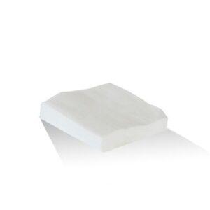 Napkin 2ply White Cocktail 1/4 Fold, 2000pc/ctn