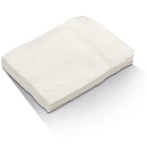 Napkin 2 ply White Quilted Dinner 1/8 GT Fold 1000pc/ctn
