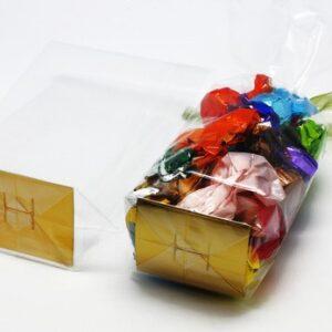 Small Poly Bag Clear with Gold Card 1000pc/ctn