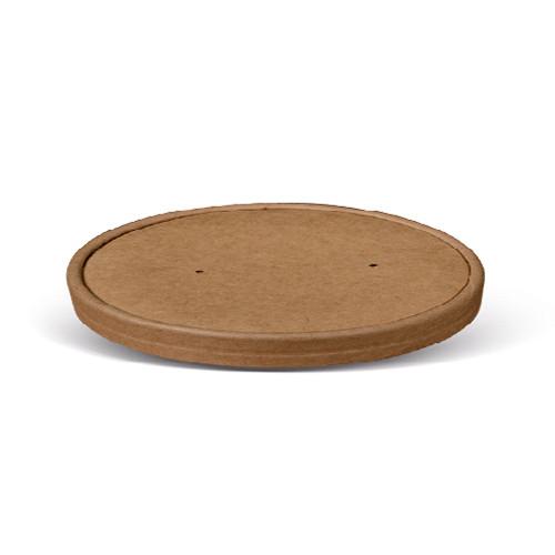 PLA Coated Paper Lids 150mm 300pc/ctn