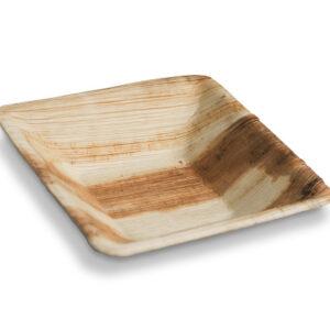 7" Palm Bowl Square 100pc/ctn