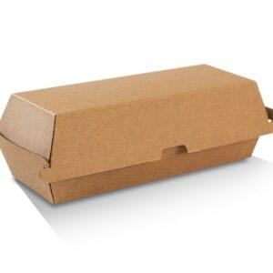 Corrugated Hot Dog Box Brown 200pc/ctn
