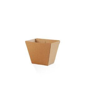 Corrugated Chip Cup Plain/Brown 500pc/ctn