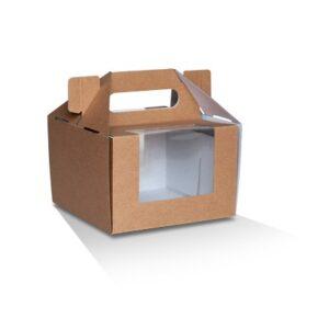 6" Cake Box Pack'N' Carry 100pc/ctn