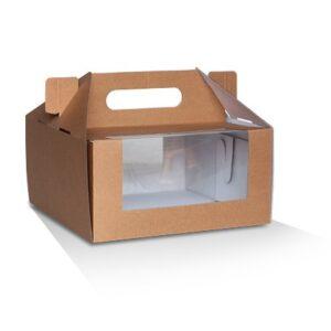 8" Cake Box Pack'N' Carry 100pc/ctn