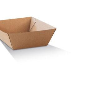 Small Corrugated Tray Brown 500pc/ctn