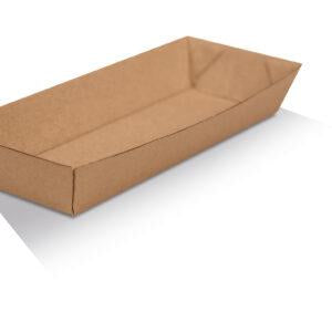 Corrugated Tray Hot Dog Brown 600pc/ctn