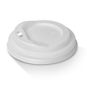 CPLA Lid 4oz Hot&Cold/White 62mm 1000pc/ctn