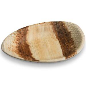20cm Medium Palm Plate Oval 100pc/ctn