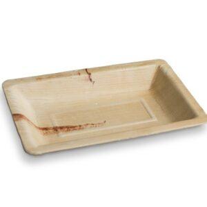 Medium Palm Plate Rectangle 100pc/ctn