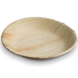 7" Small Palm Plate Round 100pc/ctn