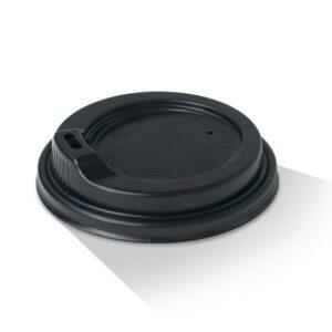 Spout Lid 12/16oz PS/Black 90mm 1000pc/ctn