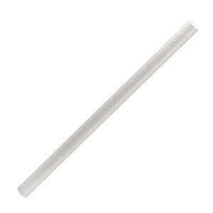 Jumbo Paper Straw Plain White 2500pc/ctn
