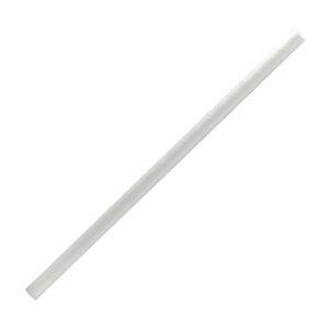 Regular Paper Straw Plain White 2500pc