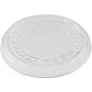 RPET Lid 117mm for Deli Container Flat No hole 500pc/ctn