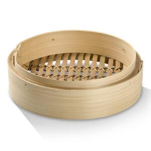 10" Bamboo Steamer Base 20pc/ctn