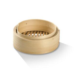 7" Bamboo Steamer Base 20pc/ctn