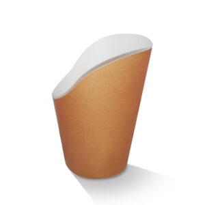 12oz PLA Coated Scoop Cup 1000pc/ctn