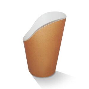 16oz PLA Coated Scoop Cup 1000pc/ctn