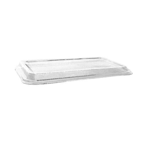 PET Lid for 18oz Sugarcane Tray 500pc/ctn