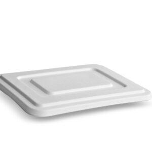 Sugarcane Lid for 5 Deep Compartments Tray 400pc/ctn