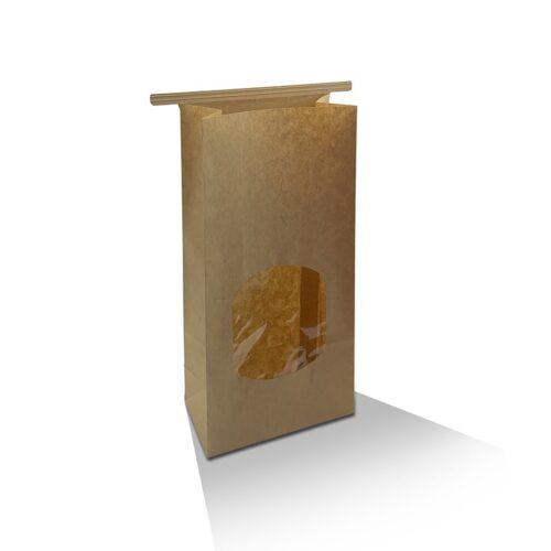 Medium Tin Tie Bag With Window 500pc/ctn